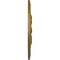 Ekena Millwork Rose and Ribbon Ceiling Medallion (Fits Canopies up to 4"), 23 5/8"OD x 4"ID x 1 1/2"P, Gold CM23ROGLS - alternate 3